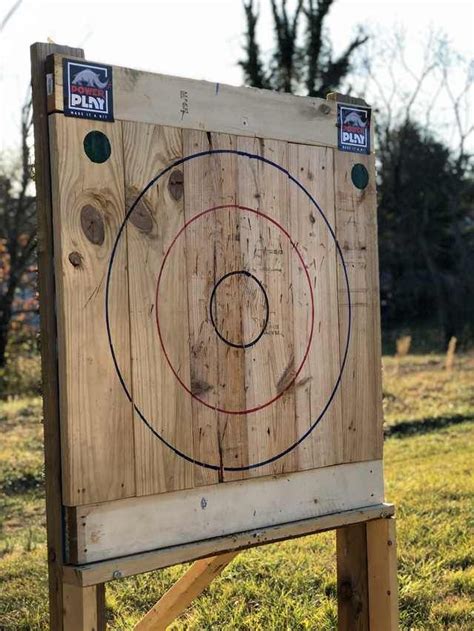axe throwing board dimensions|10 DIY Axe Throwing Targets + Plan Dimensions .
